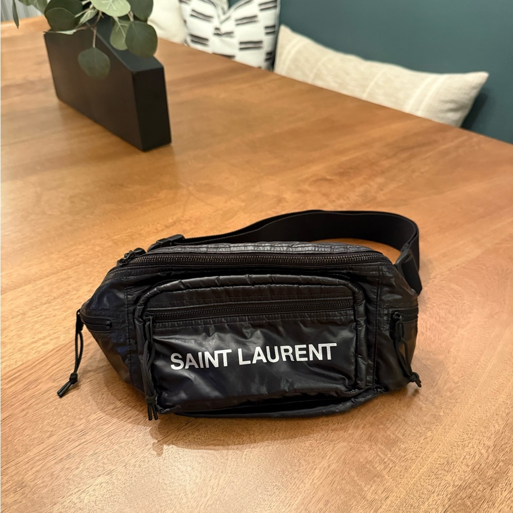 Saint Laurent Black Belt Bag